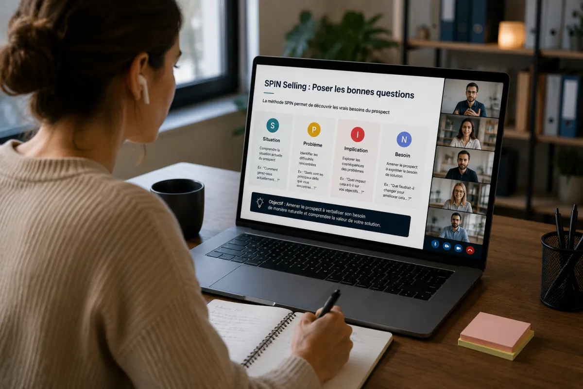 Session de formation en ligne